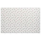 Tissu Ciseaux et combs - Noir noir rose chaud (Fat Quarter)