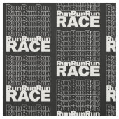 Tissu Citation de course en cours de course motivationne (Échantillon)