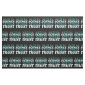 Tissu Citation 'En la Science nous croyons' - Enseignant (Fat Quarter)