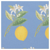 Tissu Citron Botanique (Fermer)