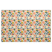 Tissu Citron & Fraise (Fat Quarter)