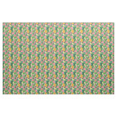 Tissu Citron & Fraise Botanique (Yard)