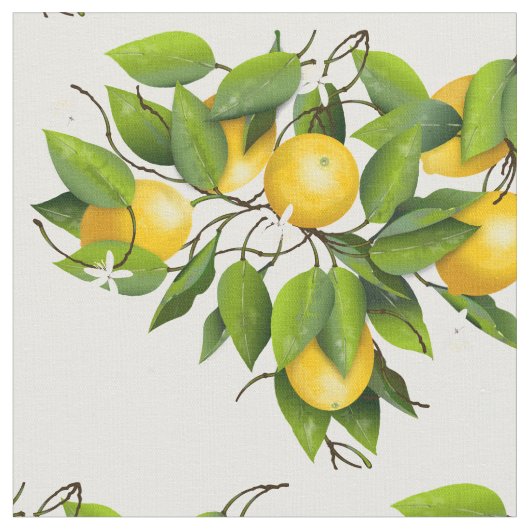 Tissu Citrons (Fermer)