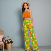 Tissu Citrons, citrons et oranges