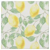 Tissu Citrons doux (Fermer)