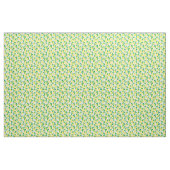 Tissu Citrons et motifs feuille (Yard)