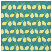 Tissu Citrons Fruits d'été mignons (Échantillon)