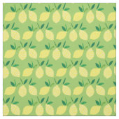 Tissu Citrons Fruits d'été mignons (Échantillon)