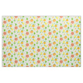 Tissu Citrons Oranges Pamplemousse Agrumes Fruit Aquarel (Fat Quarter)