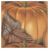 Tissu Citrouille d'automne Halloween (Fermer)