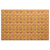 Tissu Citrouille d'Halloween (Fat Quarter)