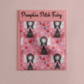 Tissu Citrouille Patch Fairy