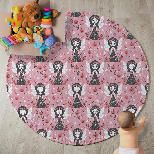 Tissu Citrouille Patch Fairy