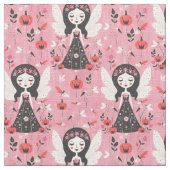 Tissu Citrouille Patch Fairy (Détail)