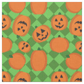 Tissu Citrouilles d'Halloween (Fermer)