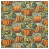 Tissu Citrouilles vintages (Échantillon)