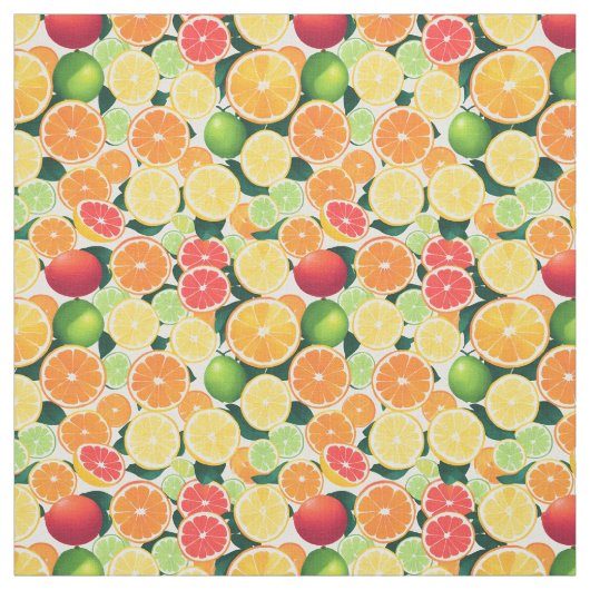 Tissu Citrus - 1 (Échantillon)