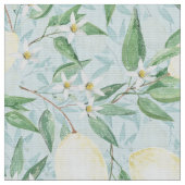 Tissu Citrus jaune citron frais (Fermer)