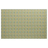 Tissu Citrus moderne du milieu du siècle  (Yard)