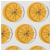Tissu Citrus Orange (Fermer)