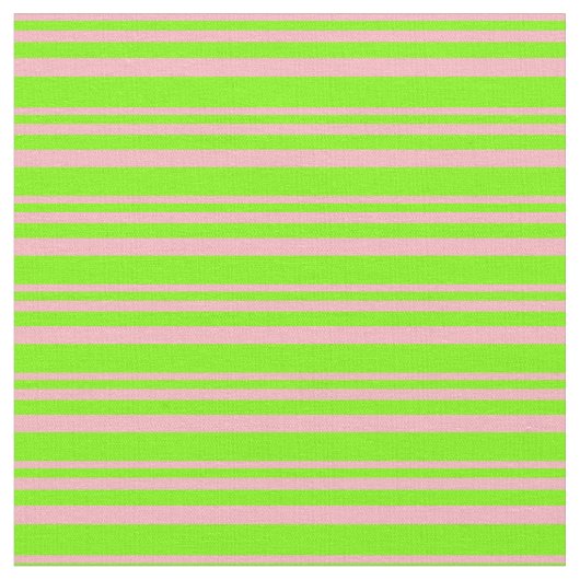 Tissu Clair rose et vert Motif à rayures (Fermer)
