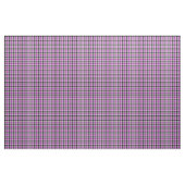 Tissu Clair violet, noir et blanc Plaid Motif (Yard)