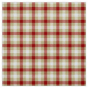Tissu Clan britannique vintage écossais plaid brun tenda