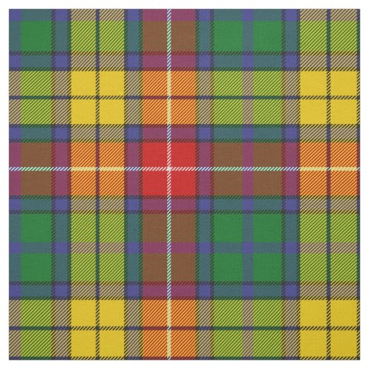 Tissu Clan Buchanan Tartan (Échantillon)