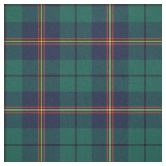 Tissu Clan Carmichael Tartan Green Plaid (Échantillon)