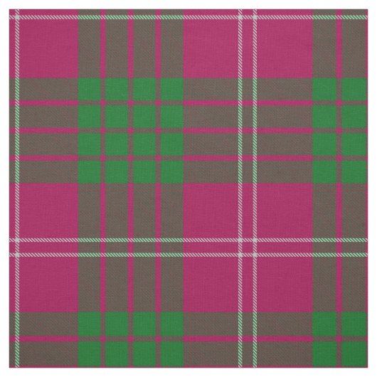 Tissu Clan Crawford Tartan Fabric (Échantillon)