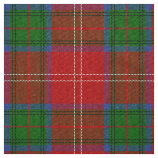 Tissu Clan écossais Chisholm Tartan Plaid (Échantillon)