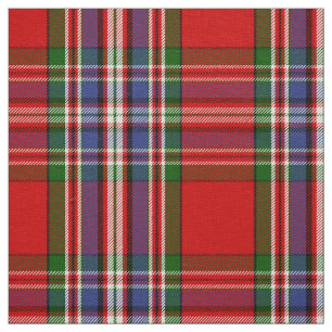 Tissu Clan écossais MacFarlane Red Tartan Plaid
