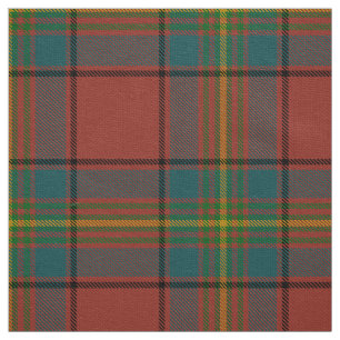 Tissu Clan écossais Oliver Red Tartan Plaid