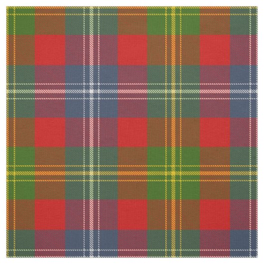 Tissu Clan Forrester Tartan (Échantillon)