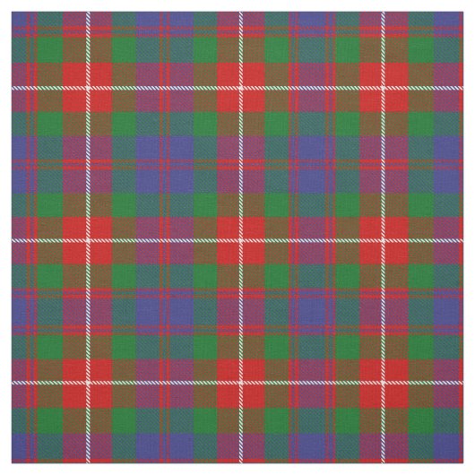 Tissu Clan Fraser de Lovat Tartan (Échantillon)