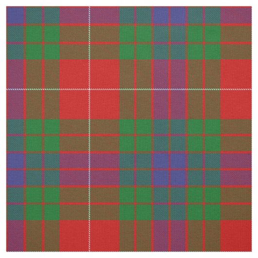 Tissu Clan Fraser Tartan (Échantillon)