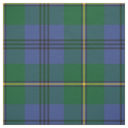 Tissu Clan Johnston Tartan Fabric (Échantillon)
