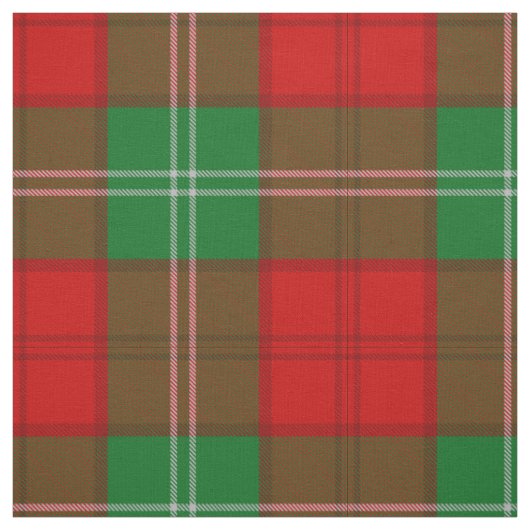 Tissu Clan Lennox Tartan (Échantillon)
