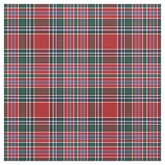 Tissu Clan MacBean Tartan (Échantillon)