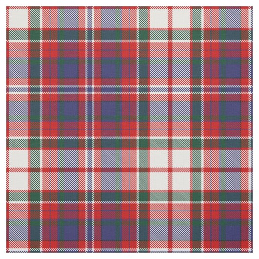 Tissu Clan MacFarlane robe Tartan (Échantillon)