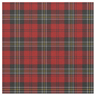 Tissu - Clan Macpherson Tartan Rouge