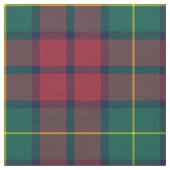 Tissu Clan McCarthy Tartan Vert et rouge Plaid (Fermer)