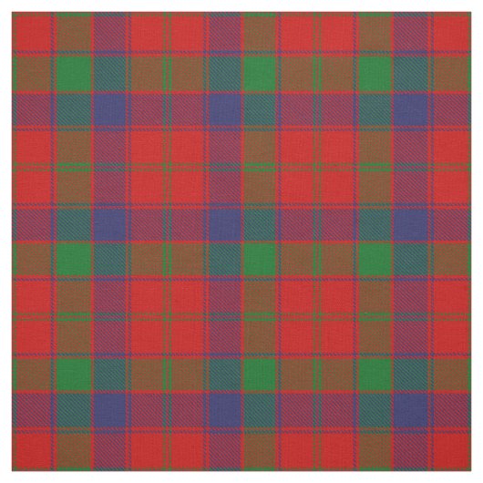 Tissu Clan Robertson Tartan (Échantillon)