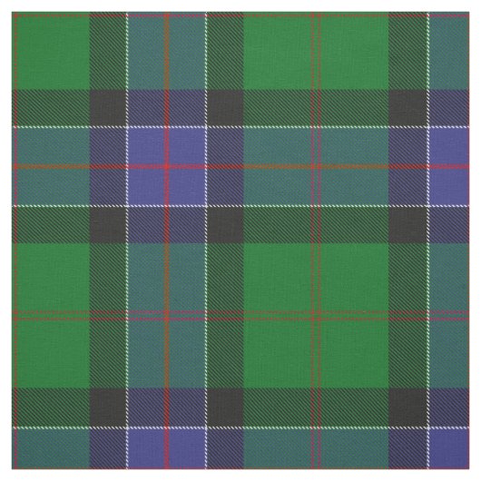 Tissu Clan Sinclair Chasse Tartan (Échantillon)