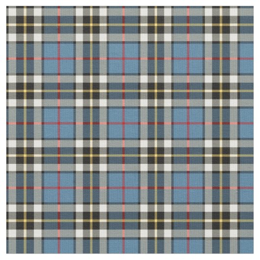 Tissu Clan Thompson Robe Bleue Tartan (Fermer)