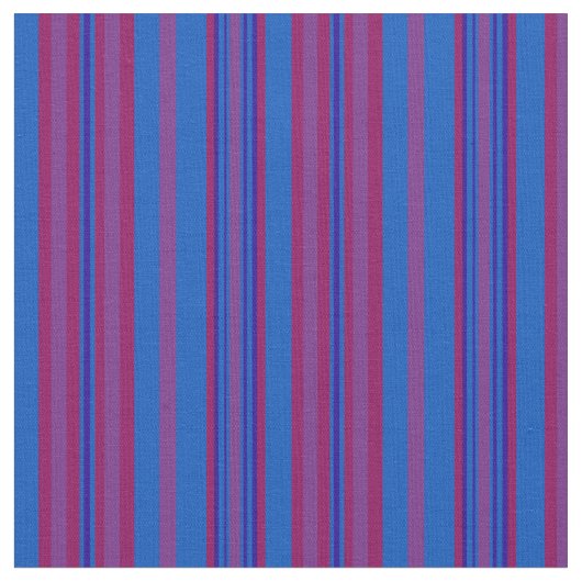 Tissu Claret chic, prune, rayé bleu-foncé et bleu-clair (Fermer)
