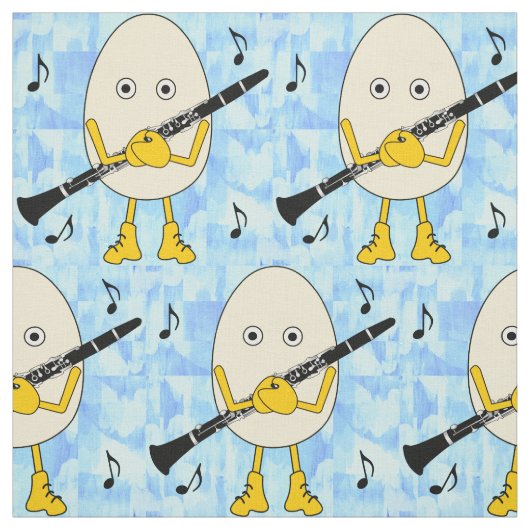 Tissu Clarinet Egghead (Échantillon)