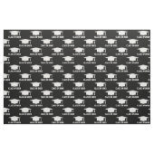 Tissu Classe de 2025 casquette de la remise des diplômes (Fat Quarter)