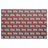 Tissu Classe de brosse Red Bold de 2026 (Fat Quarter)