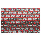 Tissu Classe de brosse Red Bold de 2027 (Fat Quarter)